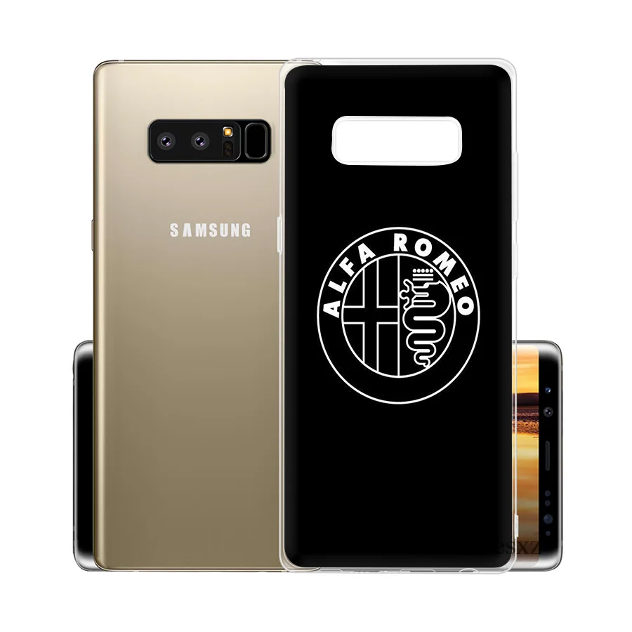 Desxz Alfa Romeo Логотип для samsung S8 S9 S10E S10 плюс S3 S4 S5 S6 S7 Edge Note 8 9 M10 M20 M30 крышка - Цвет: H9