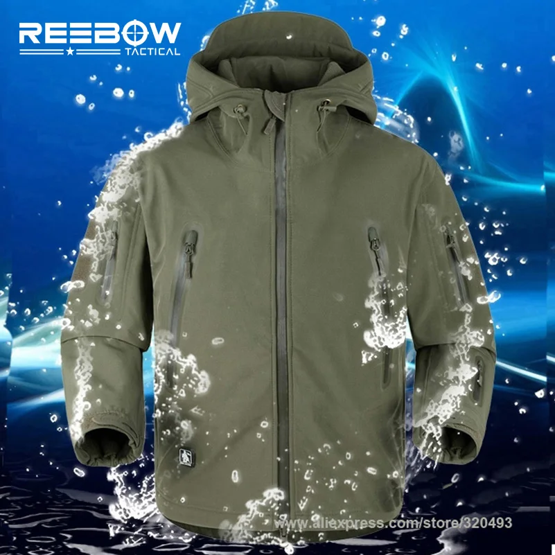 Reebow тактические повышен td V5.0 Спорт на открытом воздухе флисовая куртка Для
