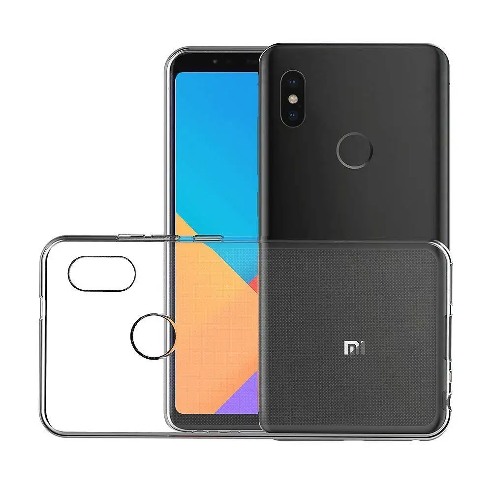 Чехлы для Xiaomi Mi 5 5x 5S 6 A1 прозрачные ультра мягкая TPU чехол Redmi 5a плюс 4 4x 4a супер