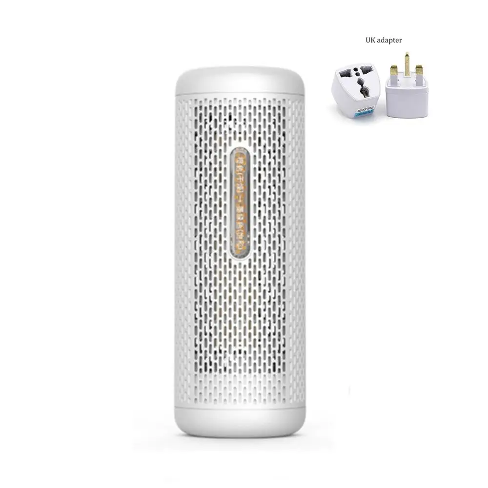 Add UK Adapter Xiaomi Deerma DEM-CS10M мини Осушитель бытовой цикл осушитель поглощение влаги сушилка для влагопоглощения - Цвет: Add UK Adapter