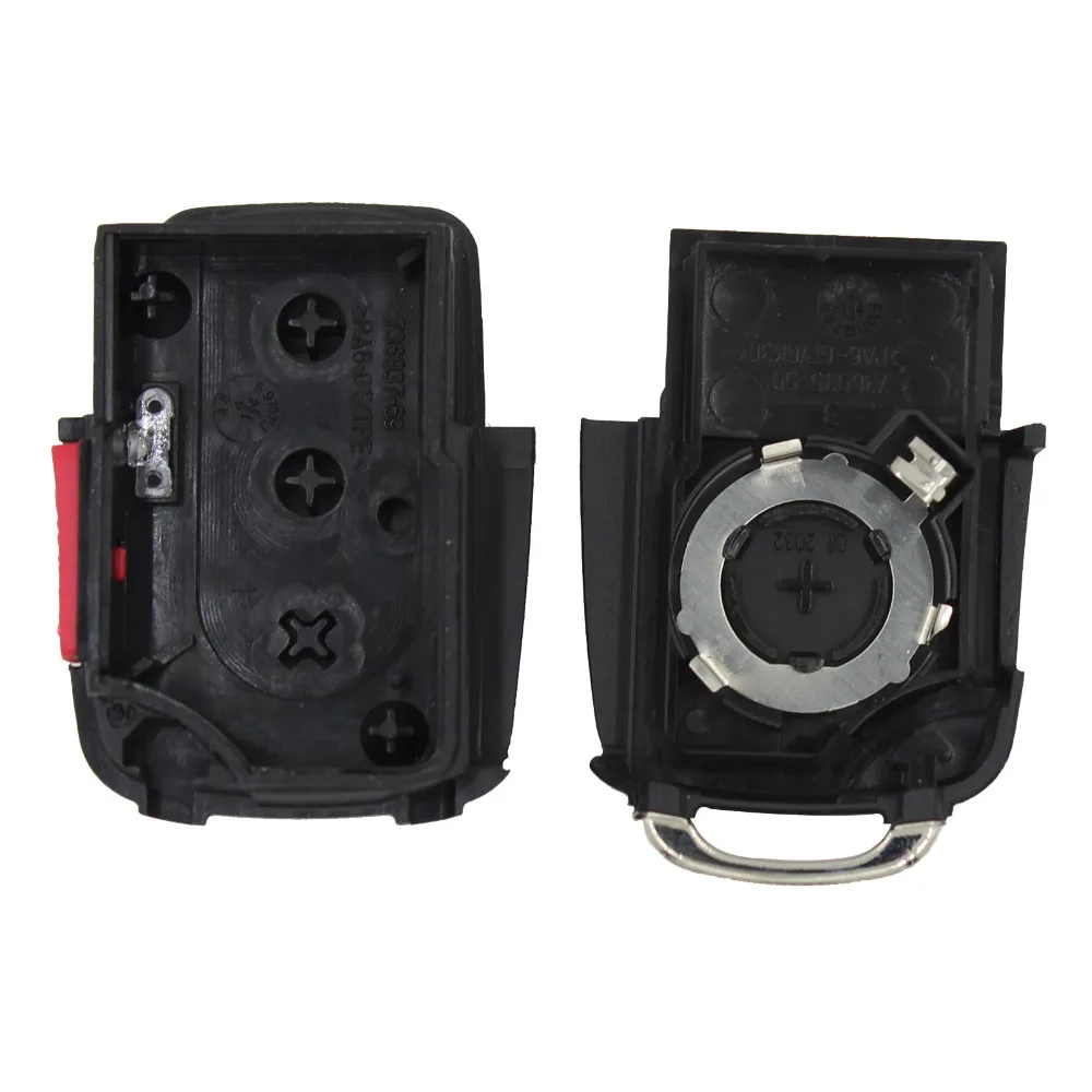 Запасной чехол Keyecu для VW Passat Polo Golf Touran Bora Ibiza Leon Octavia Fabia 2/3/3 + 1 кнопки|Ключ от авто| |