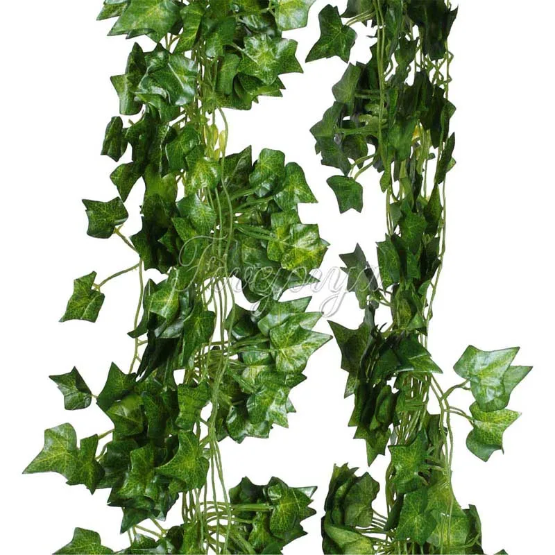 12 шт./лот 90 &quotискусственная гирлянда из листьев плюща растения искусственная