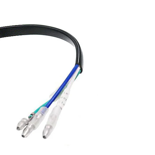 3 lines YCCPAUTO H4 HS1 светодиодный фары для мотоцикла H6 Ba20d PH7 PH8 светодиодный мото лампы для мотоцикла скутер голова/противотуманная фара 24 Вт 3000лм белый - Цвет: 3 lines