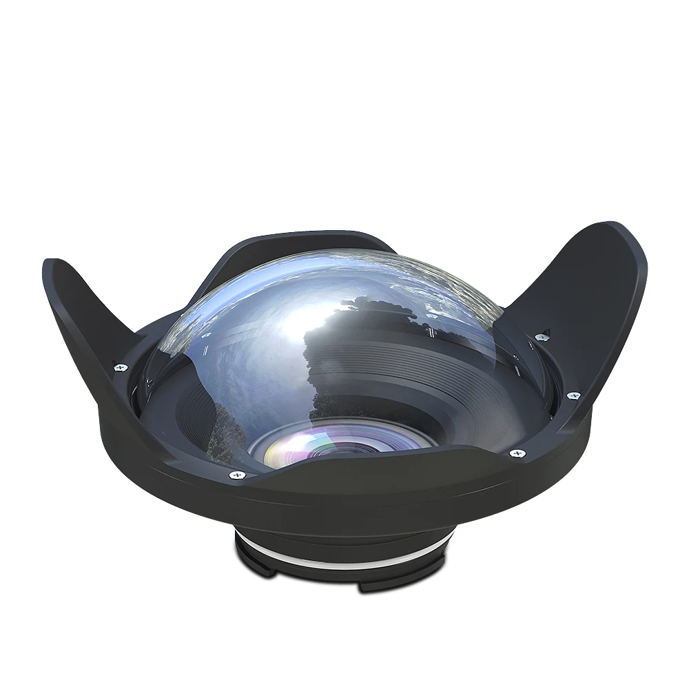 WA005 C 40 м/130FT 6 &quotширокоугольный dome port для камеры дайвинга чехол (φ 70 мм * L 36 цифровой