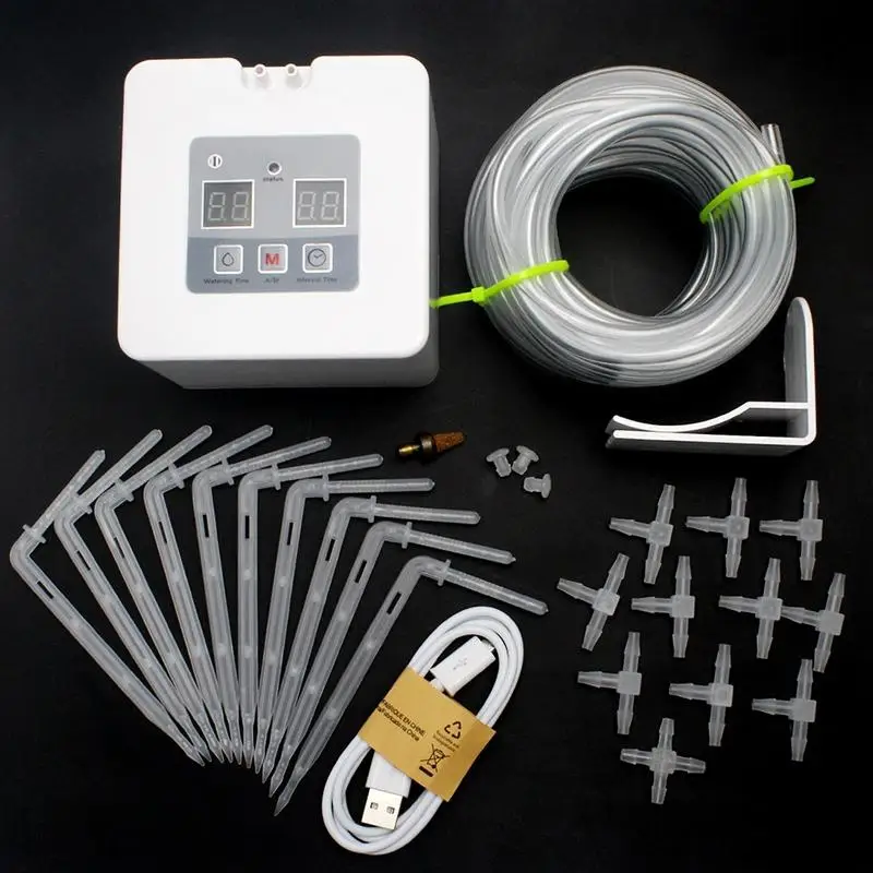 Набор для автоматического капельного орошения с таймером на 30 дней и USB