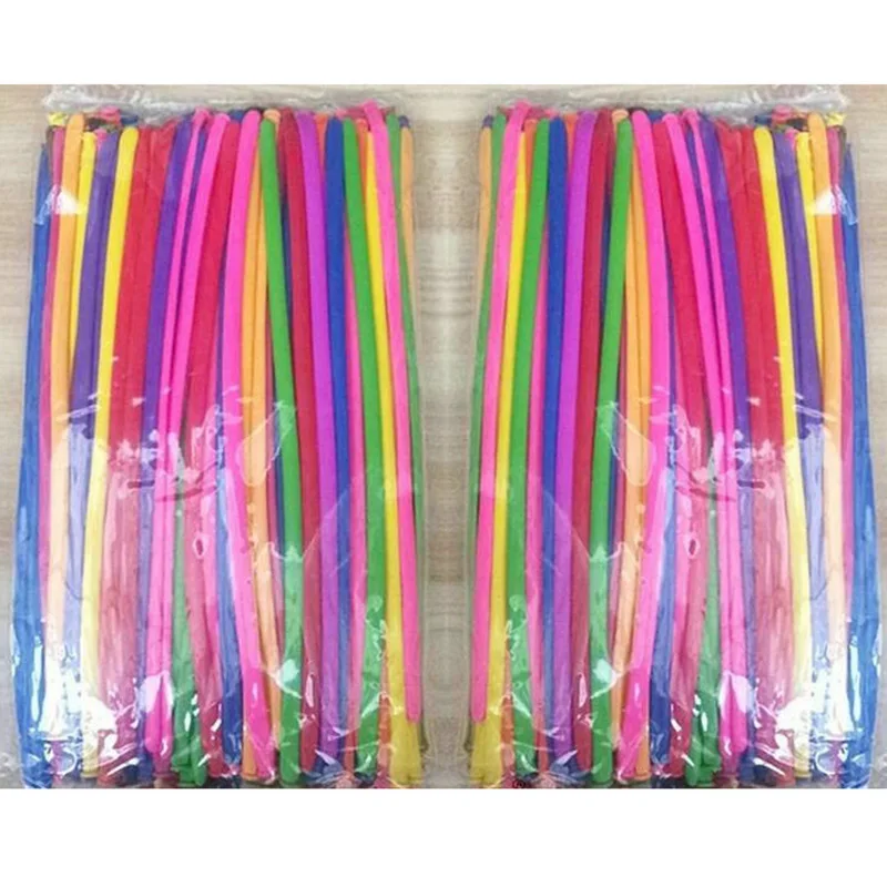 200 шт./лот Хорошее качество магия Шарики Длинные шар моделирование латекс клоун