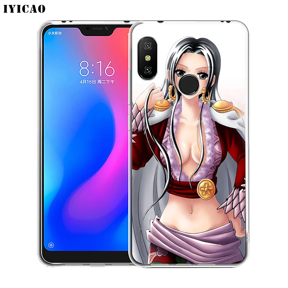 Мягкий силиконовый чехол для телефона IYICAO Nami Boa Hancock Xiaomi Redmi 4A 5A 6A Note 7 6 5 Pro Plus 4X