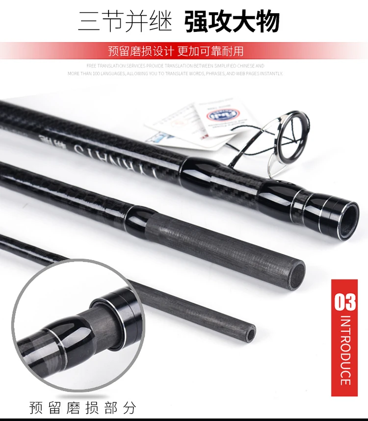 MAD MOUSE full fuji части Рок Удочка 3 м/3,3 м 120# shore jig rod popping rod 3 секции Grouper rod Морская Лодка rod