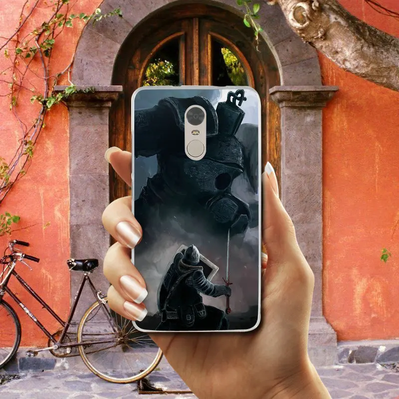 Тонкие Силиконовые чехлы Dark Souls из мягкого ТПУ для сотовых телефонов Xiaomi Redmi Mi Note 2
