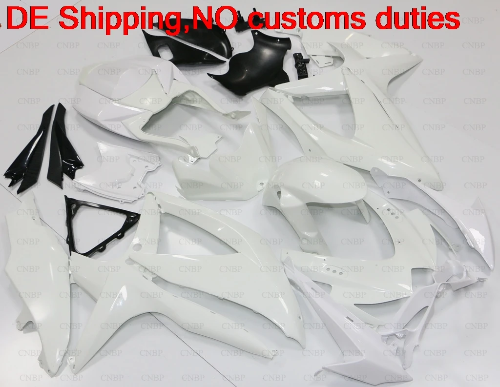 Кузов для Suzuki GSXR600 GSX R600 R 600 R750 GSXR750 GSXR 750 2008 2009 2010 08 09 10 K8 Неокрашенный обтекателя