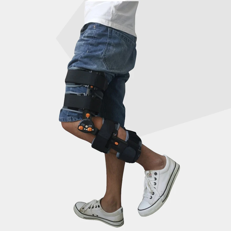 Опорный фиксатор для колена FULI поддерживающий ног опорный ортопедия Ортез на
