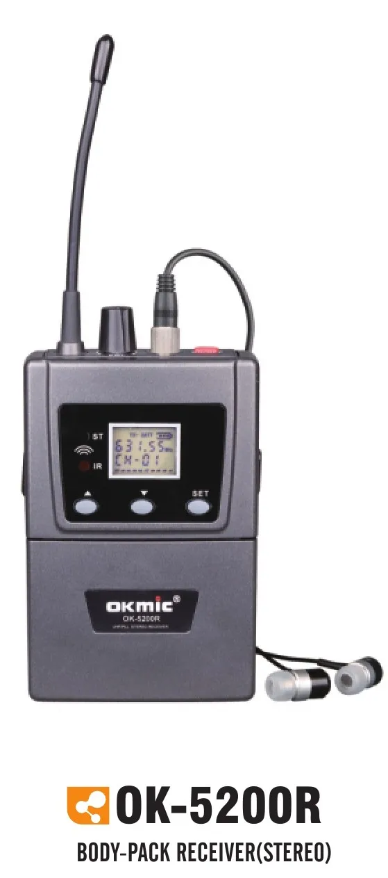 OKMIC 820TX 5200R приемники 8 человек беспроводные наушники вкладыши монитор системы для