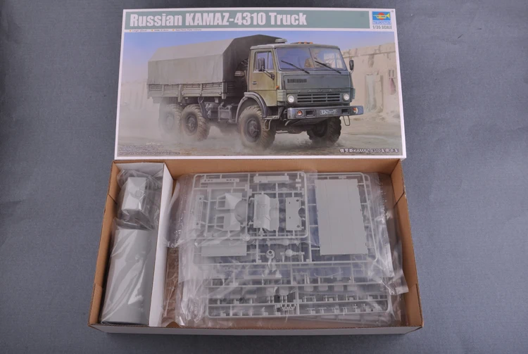 Труба 01034 1:35 сборочная модель для грузовиков в русском стиле|assembly model|model assemblytrumpeter