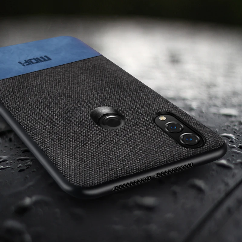 Чехол для Huawei honor note 10 задняя крышка силиконовый тканевый чехол с краями
