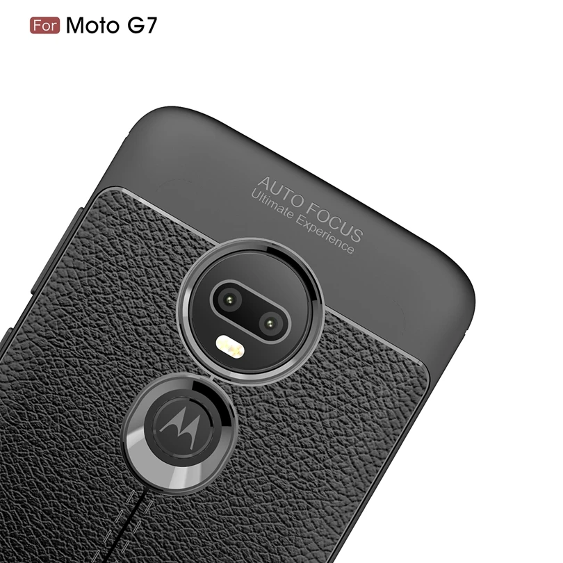 Для Motorola Moto G7 / MotoG7 защитная задняя крышка телефона смартфона Мягкий