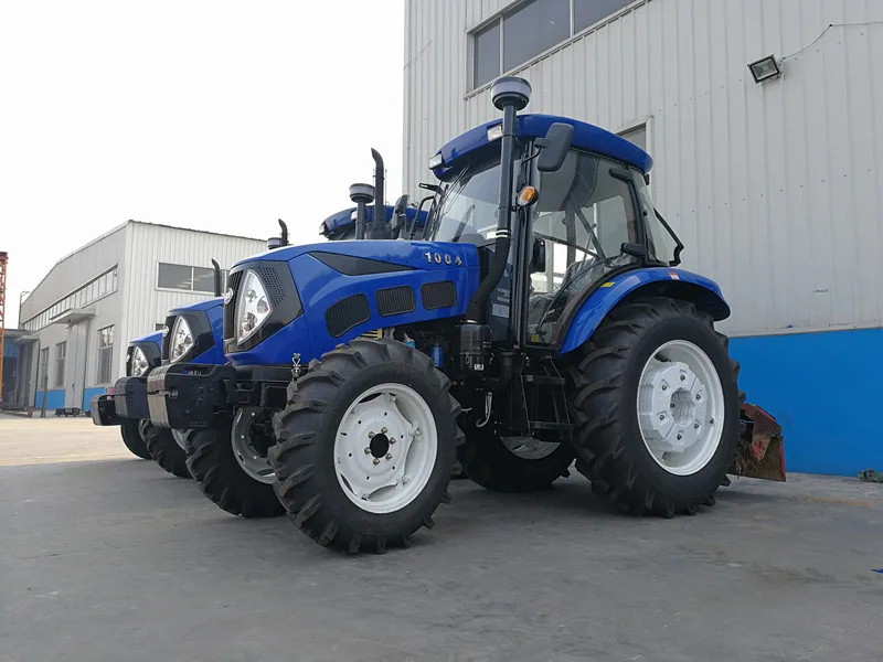 SYNBON SY1004 100HP 4-х колесных дисков, гидравлические машины, сельскохозяйственный трактор, с высокой мощностью сельскохозяйственных машин