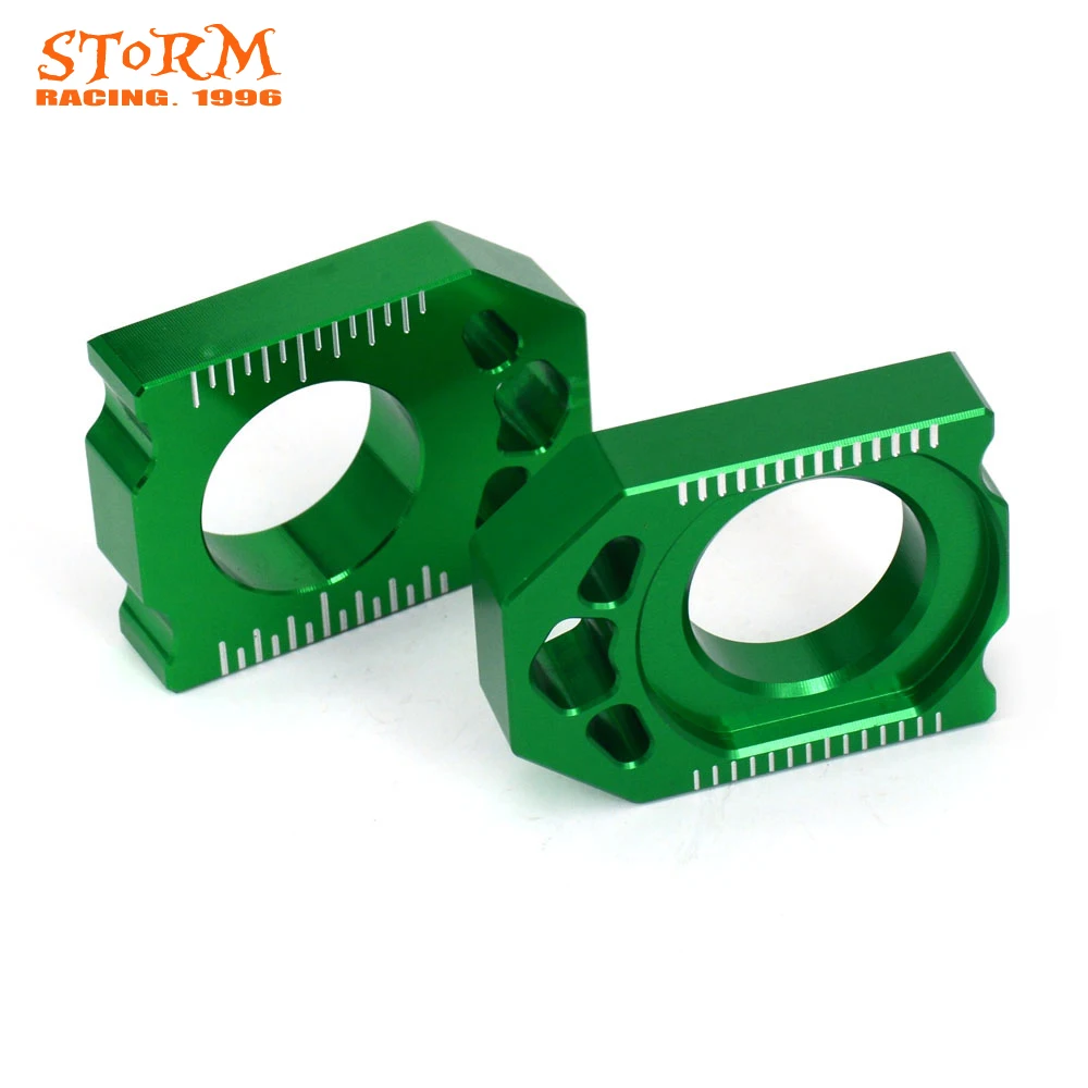 

Мотоцикл CNC Зеленый блок цепи регулировки для KAWASAKI KX125 250 03-08 KX250F KXF 250 04-16 KX450F KXF 450 06-16 KLX450R