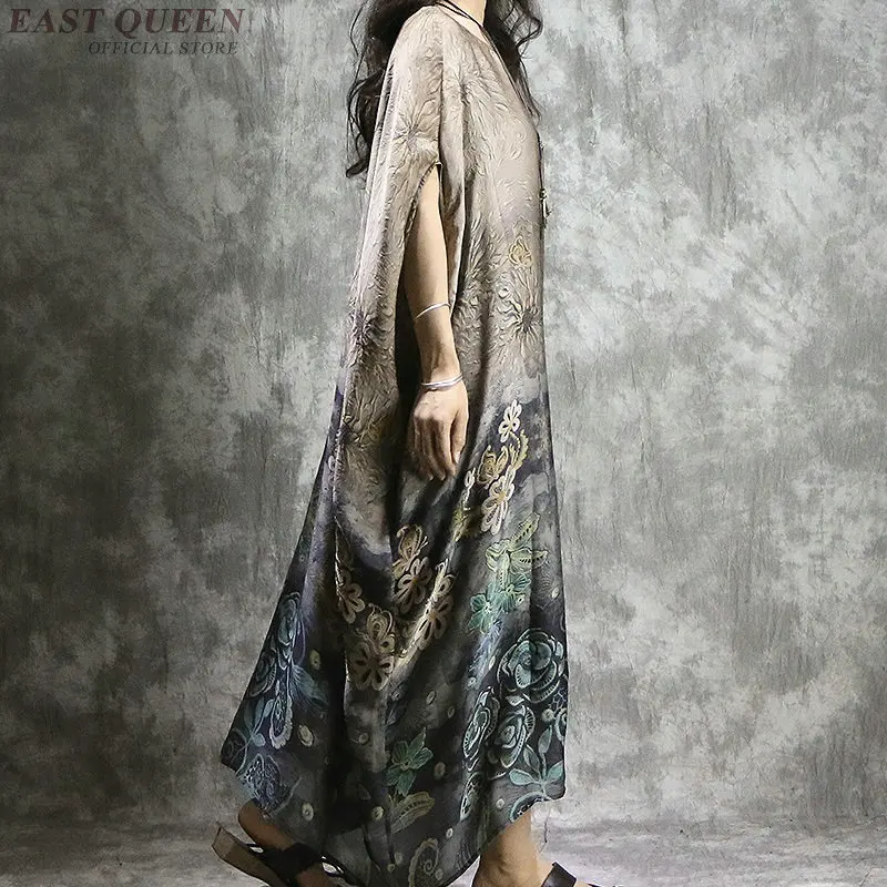 Традиционное длинное китайское платье одежда для женщин Восточное современное qi