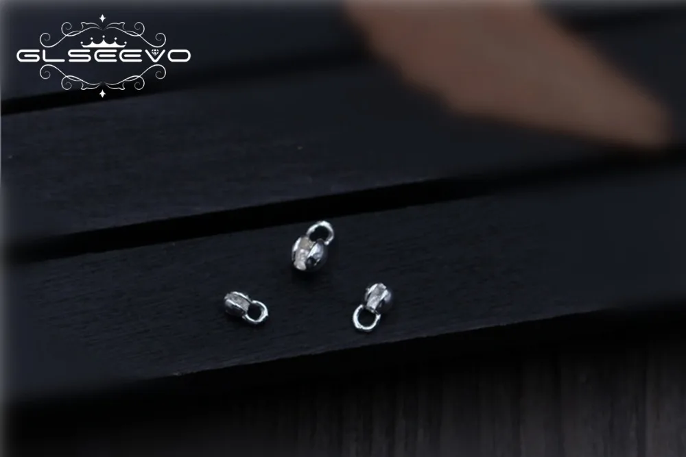 20 штук 925 пробы Dilver аксессуары DIY Цепочки и ожерелья браслетная Застежка чистый