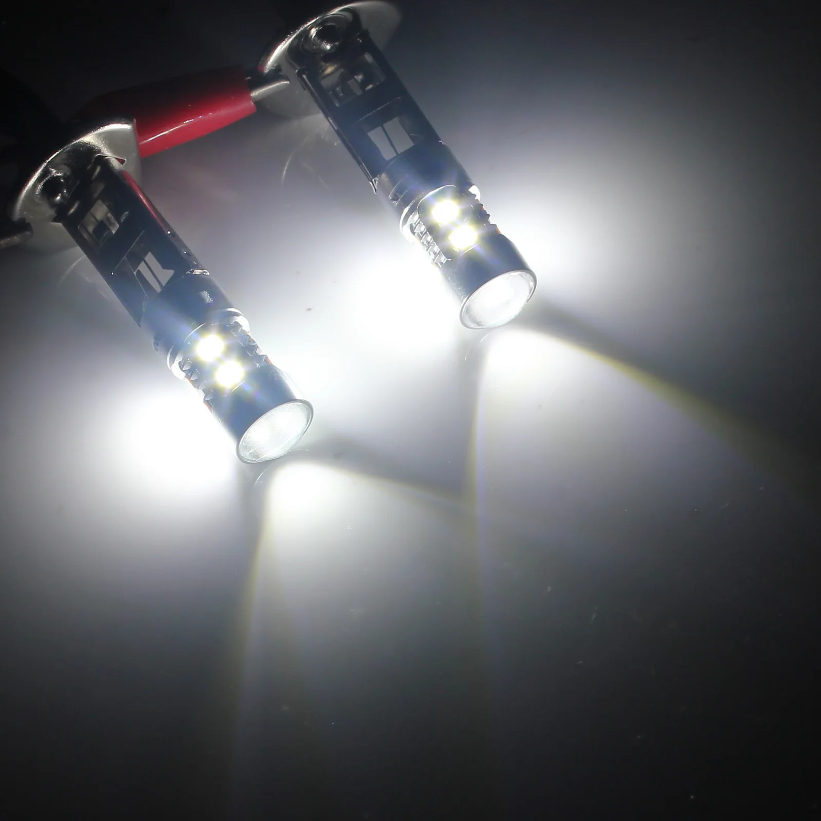 ANGRONG 2x H1 10 SMD СВЕТОДИОДНЫЙ ная лампа босветильник противотуманные дневные ходовые