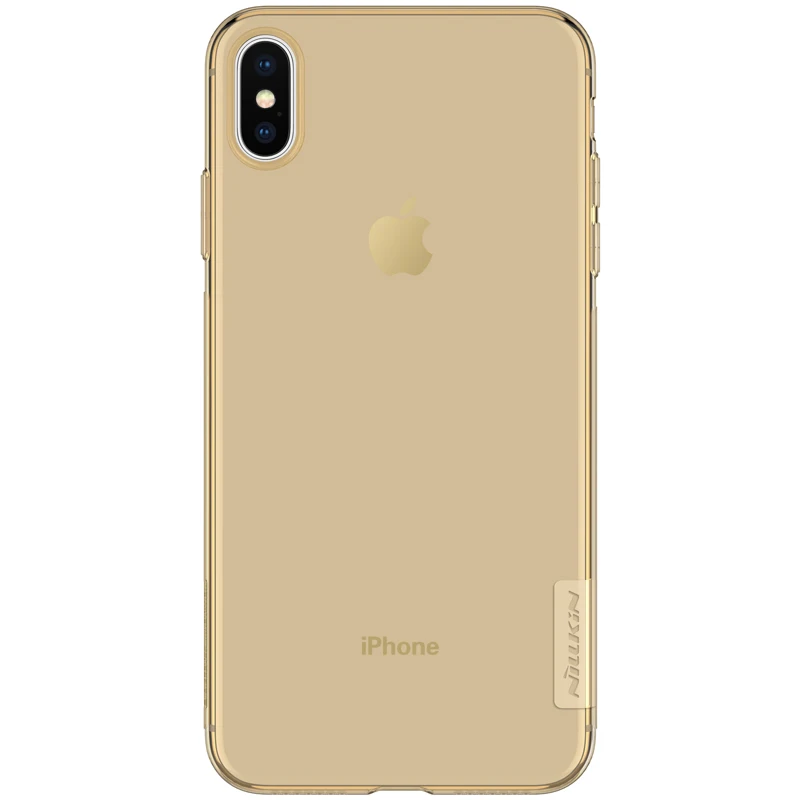 Чехол Nillkin Nature для Iphone XS Max мягкие прозрачные силиконовые чехлы из ТПУ задняя