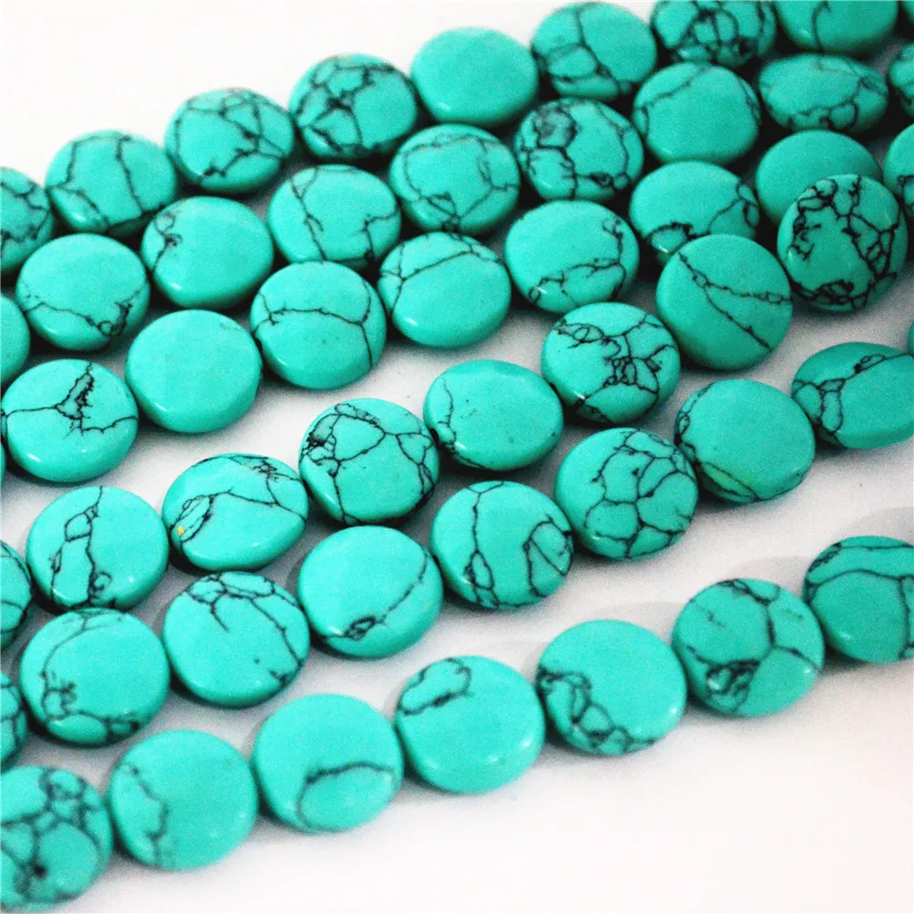

2018 Hot Natural Round Shape Stone Beads Howlite Aventurine Opal DIY Jewelry Findings Making Free Shipping 12.5*12.5mm 34 PCS