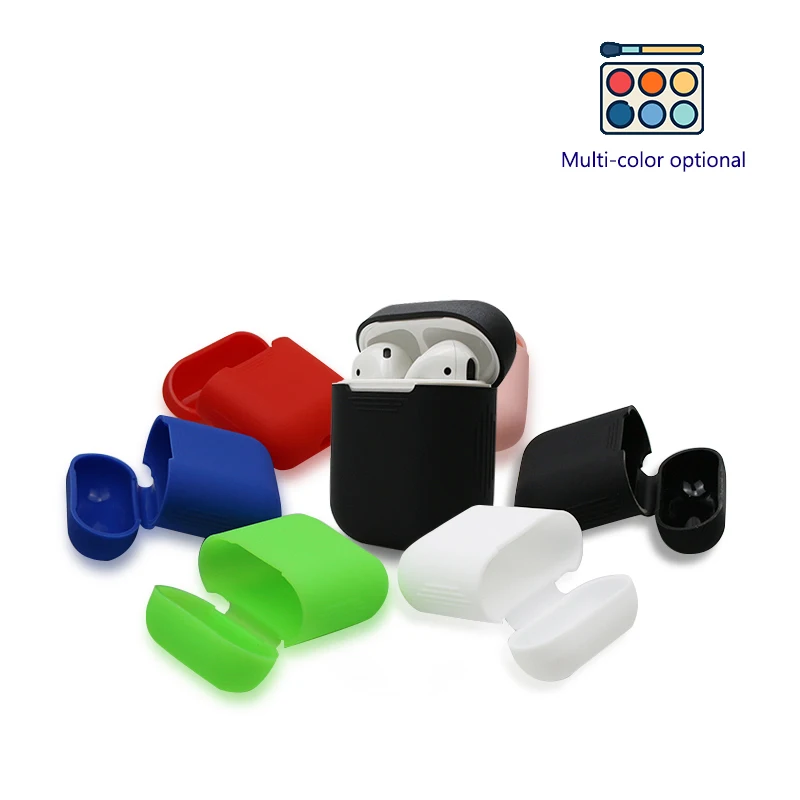 Мягкий силиконовый чехол для наушников амбушюры Apple гарнитура AirPods iphone5 5s 6 6plus 6s plus