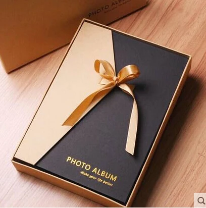 Бесплатная доставка 10 дюймовая лента подарочная коробка альбом для скрапбукинга