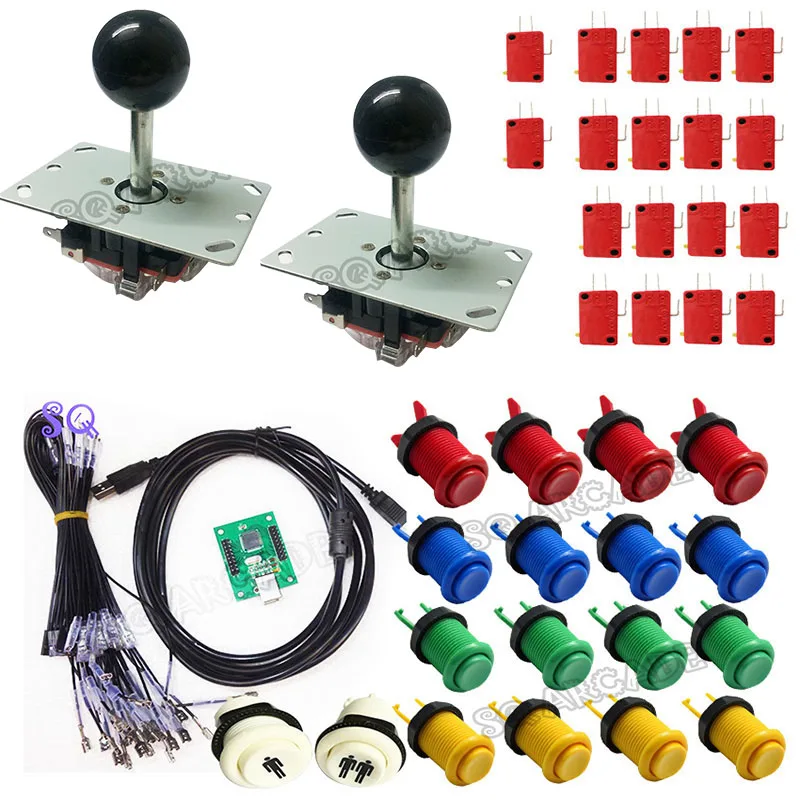 Комплект для самостоятельной сборки аркадных игр MAME ПК 2 игроков PS/3 в 1 USB