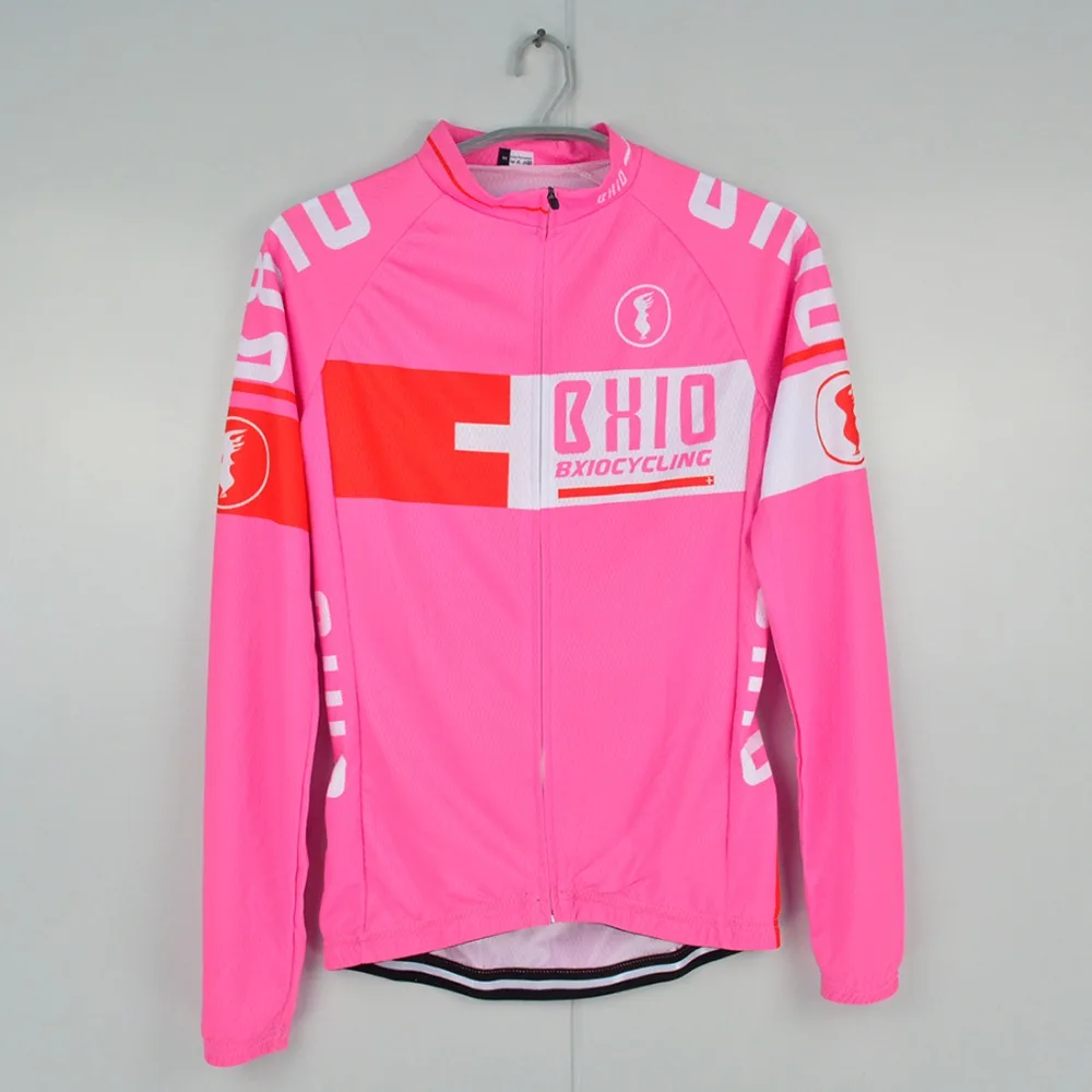 BXIO зимняя велосипедная майка Invierno Ropa Ciclismo Mujer MTB велосипедные майки разных цветов