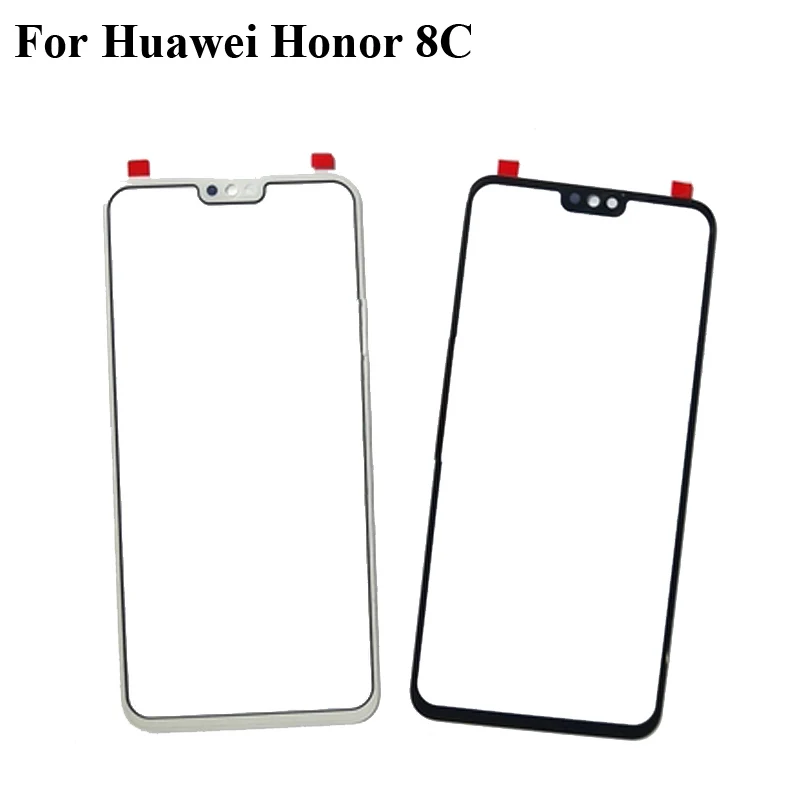 2 шт. 6 26 дюйма для Huawei Honor 8C стеклянная линза сенсорный экран внешний 8 C крышка без