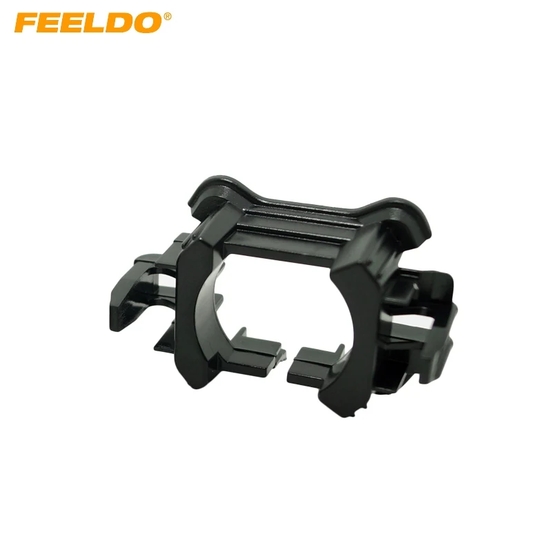 

FEELDO 2 шт., адаптер для автомобильных ламп, переходник для Citroen/Peugeot 508/Ford Mondeo HID, держатель адаптера лампы #1331