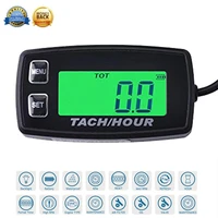 backlight high quality hour meter tachometer rpm meter for atv tractor generator lawn mower pit bike outboard marine