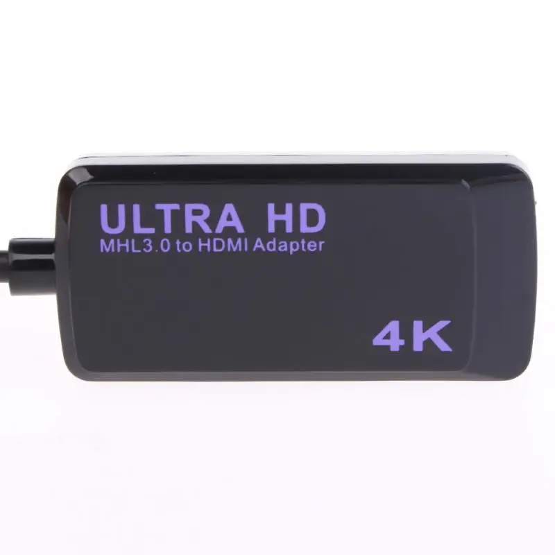 Черный 22.5 см эндрюс 4 К HD видео и аудио HDMI кабель MHL3.0 5 В 1A|adapter dreambox|adapter plateadapter radio |