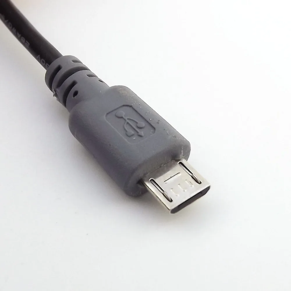 1 шт. Micro usb type B Мужской к Micro B Мужской 5Pin конвертер OTG адаптер Ведущий кабель для передачи данных 20 см/1 м 3 фута