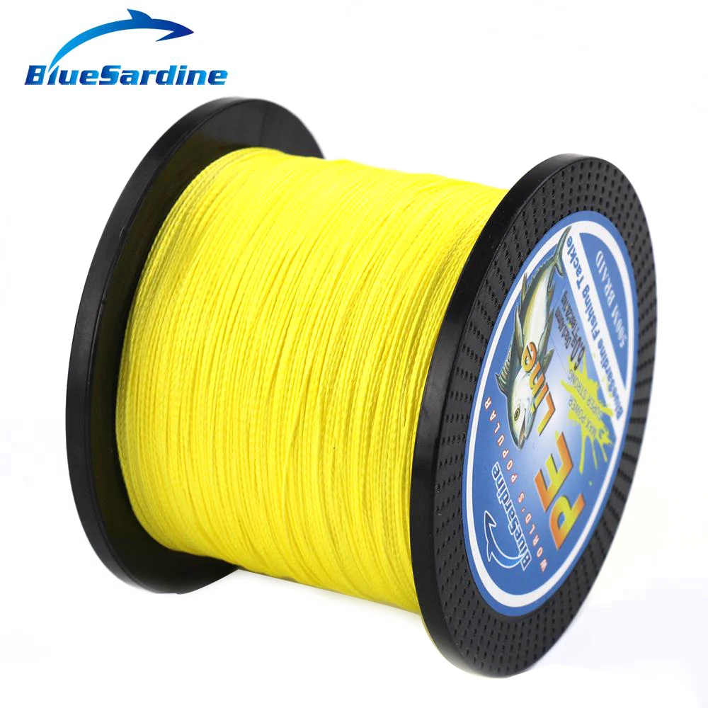 

Рыболовная плетёная леска BlueSardine, 500 м, 12-90lb