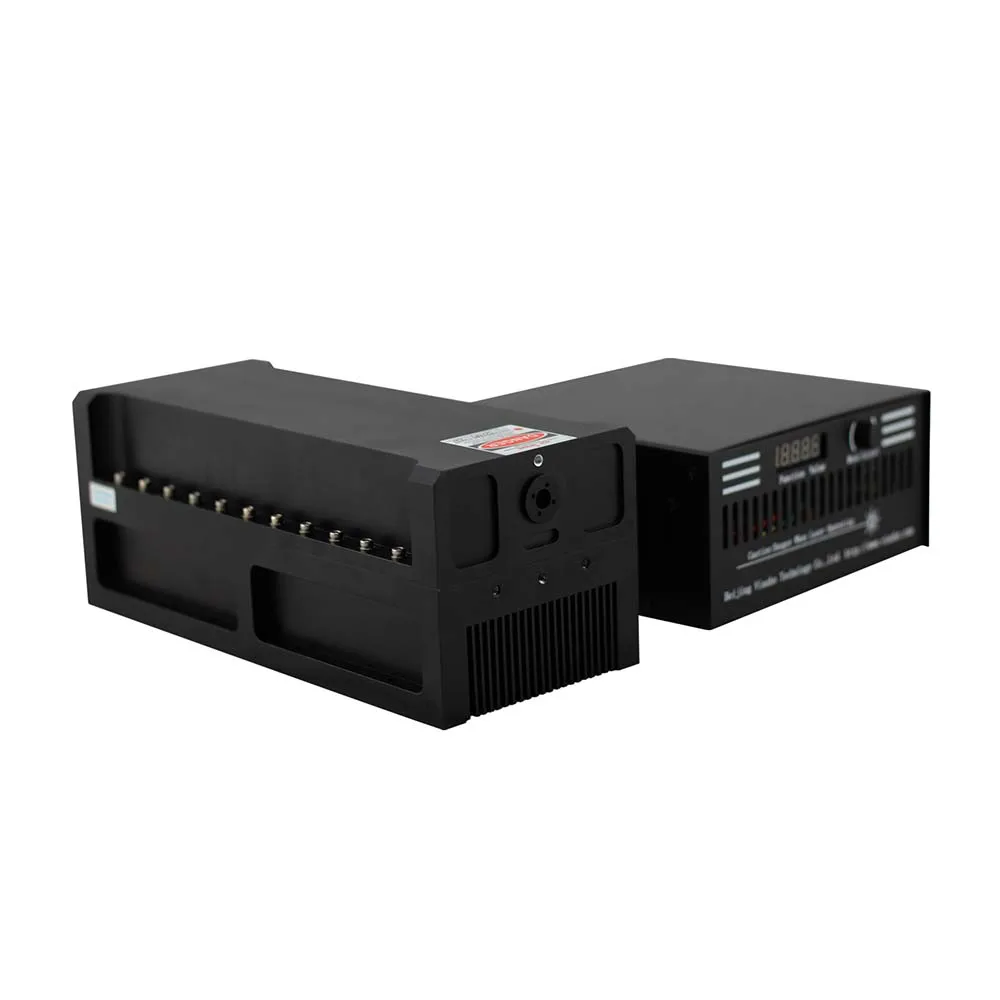 Зеленый лазерный диод нм 15 Вт промышленный высокомощный модуль для исследований