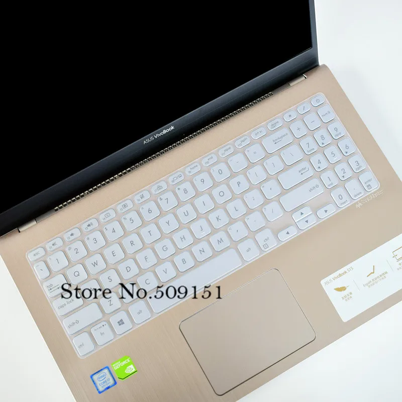 15,6 дюймов мягкая силиконовая клавиатура защитная крышка для ASUS VivoBook S530 X530 S15-S5300U/F Y5100UB FN UN S5300UN8550 8250