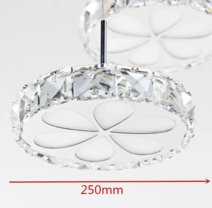 Современные светодиодный хрустальная люстра свет лампы для Гостиная Cristal Lustre
