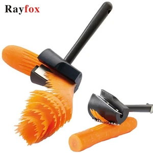 Кухонные гаджеты, оригинальная терка для нарезки овощей из нержавеющей стали, Овощечистка моркови, инструмент для украшения фруктов, кухонные аксессуары