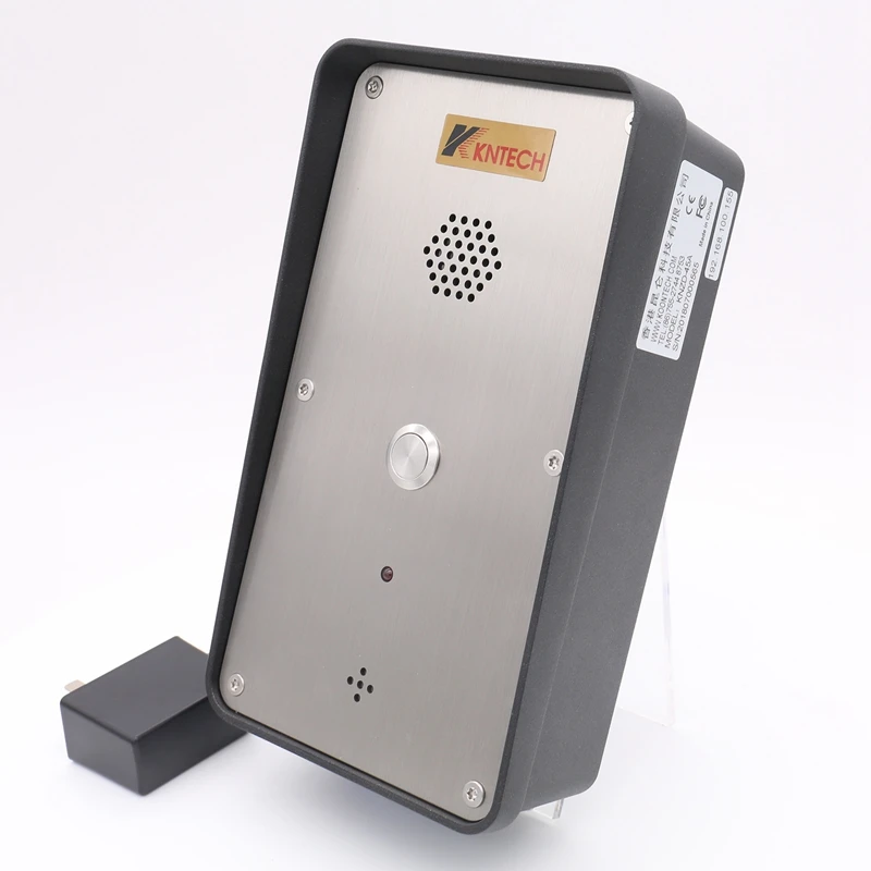 IP домофон с одной клавишей Dial up алюминиевый водонепроницаемый Handfree Интерком