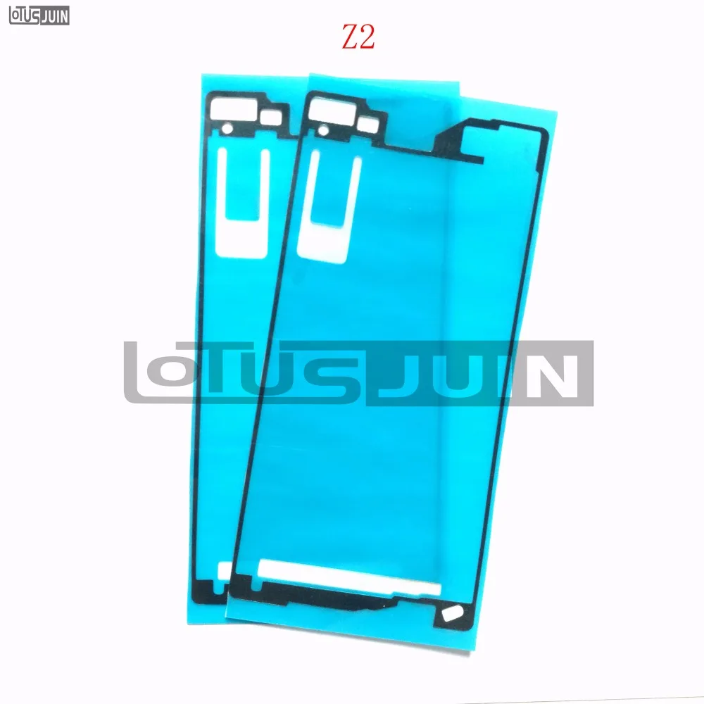 

100PCS original Adhesive Glue Tape Sticker Front Housing LCD Touch Screen Frame for Sony Xperia Z2 D6503 D6502 D6543