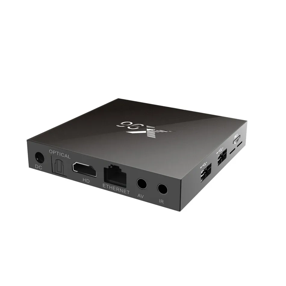 Eutukey X96 2 ГБ 16 Android 6.0 компл. Топ Умные телевизоры Box Amlogic S905X 64bit 2.4 ГГц WI-FI LAN Airplay DLNA UHD 4