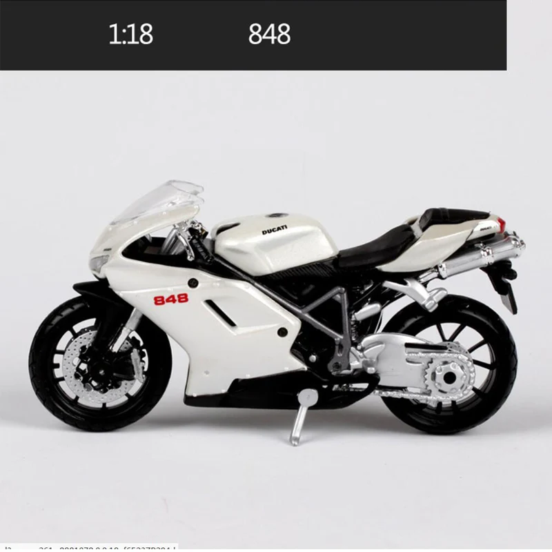 848 Maisto 1:18 масштаб сплав модель мотоцикла игрушка Моделирование мотоцикл спортивный мотор модели гоночных автомобилей детские игрушки для мальчиков - Цвет: 848
