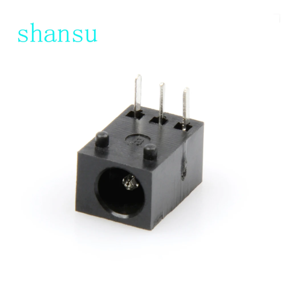 DC003 Headless 10 шт. DC приз de Courant DC003 DC003A 3 pieds 5 v 2A DC-003A 3,5*1,3 мм DC003A - Цвет: DC003 Headless