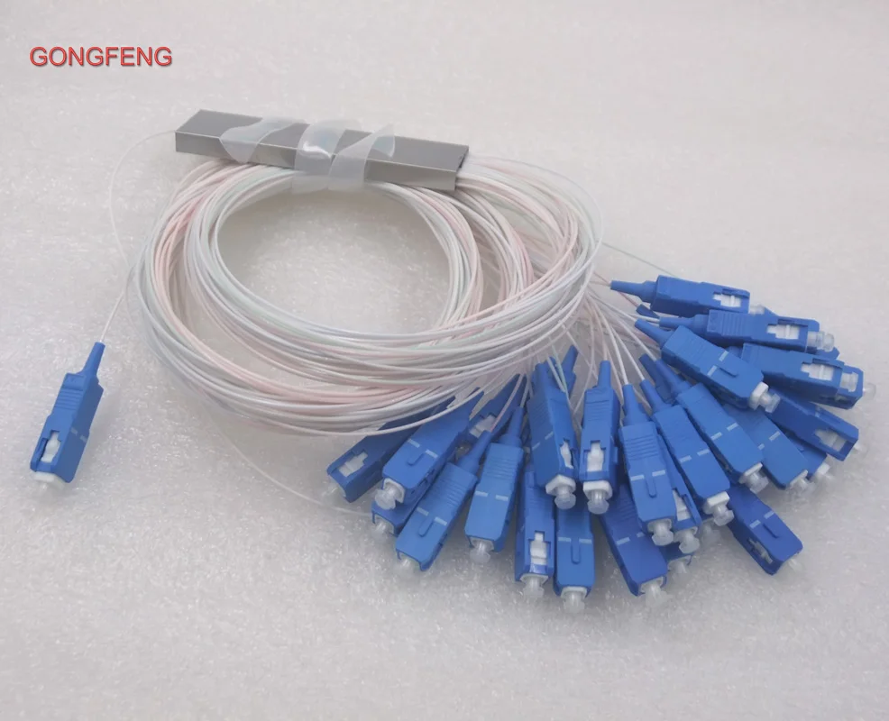 10 шт. Новый одномодовый 0.9mm1x32 дифференциальный мини SC/UPC соединитель волоконно