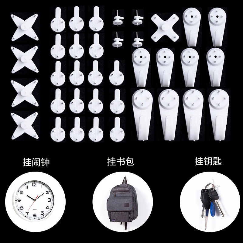 

Multifunction Invisible wall-mounted Wall nails Picture Hangers wedding photos Suspension Hook hook sets