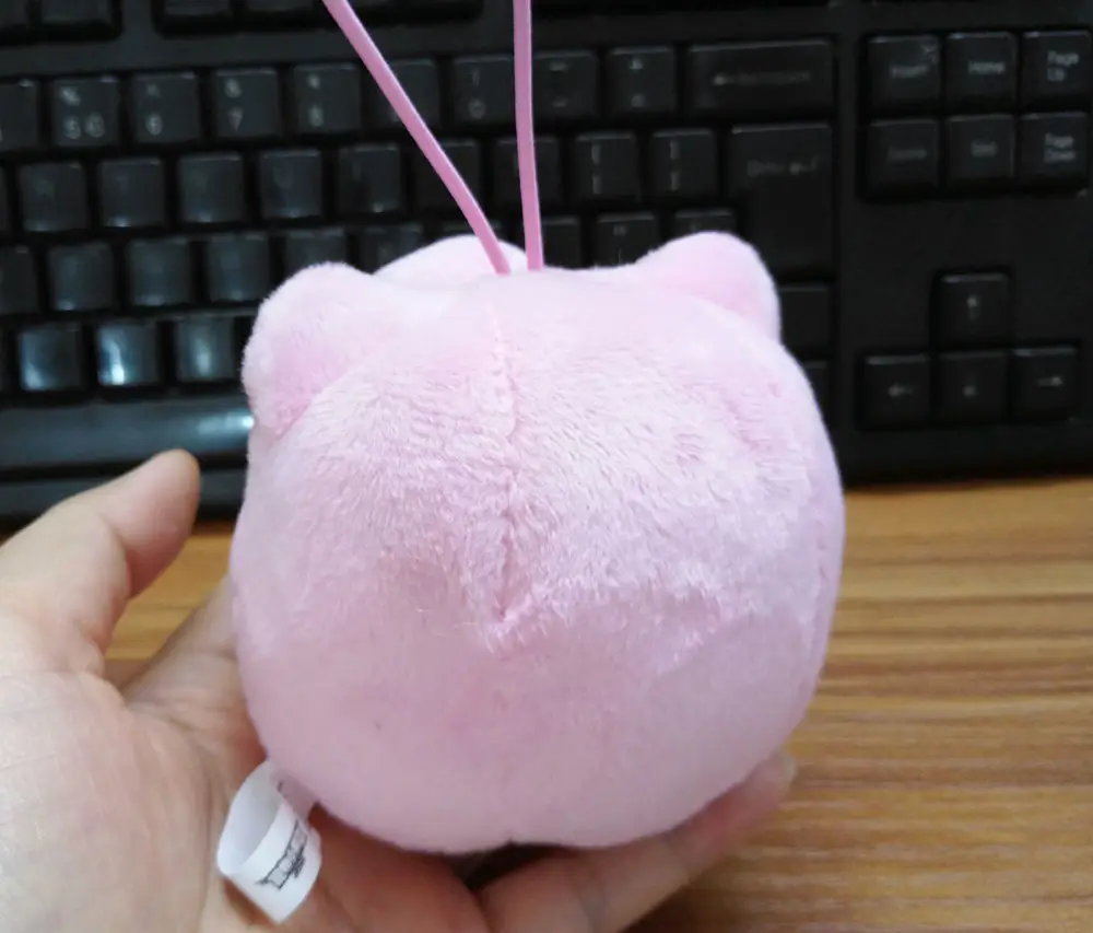 Натуральная Jigglypuff Мягкие плюшевые игрушки куклы 8 см новые|Персонажи