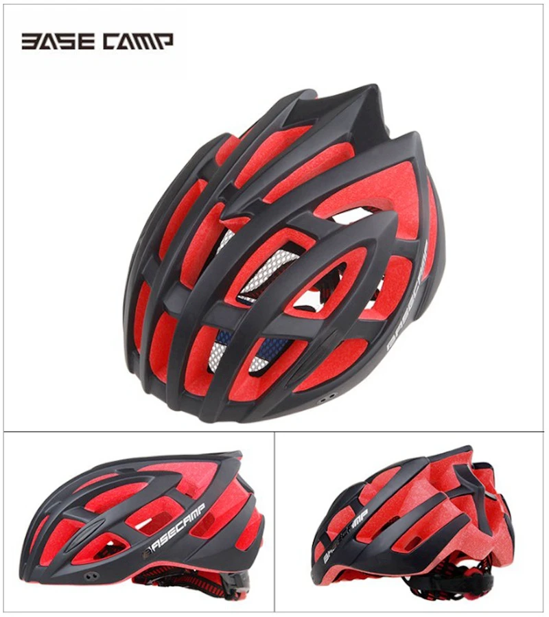 BASECAMP для мужчин и женщин велосипедные шлемы шлем MTB Профессиональный Сверхлегкий