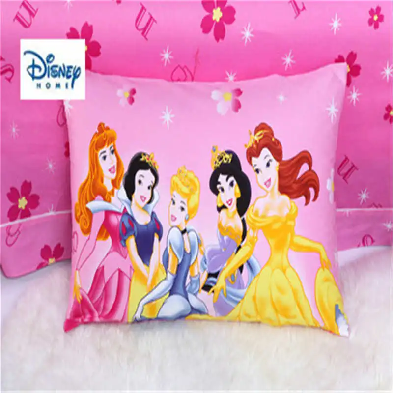 Чехол для подушки принцессы disney 1 шт. 100% хлопок детская наволочка 48*74 см девочки